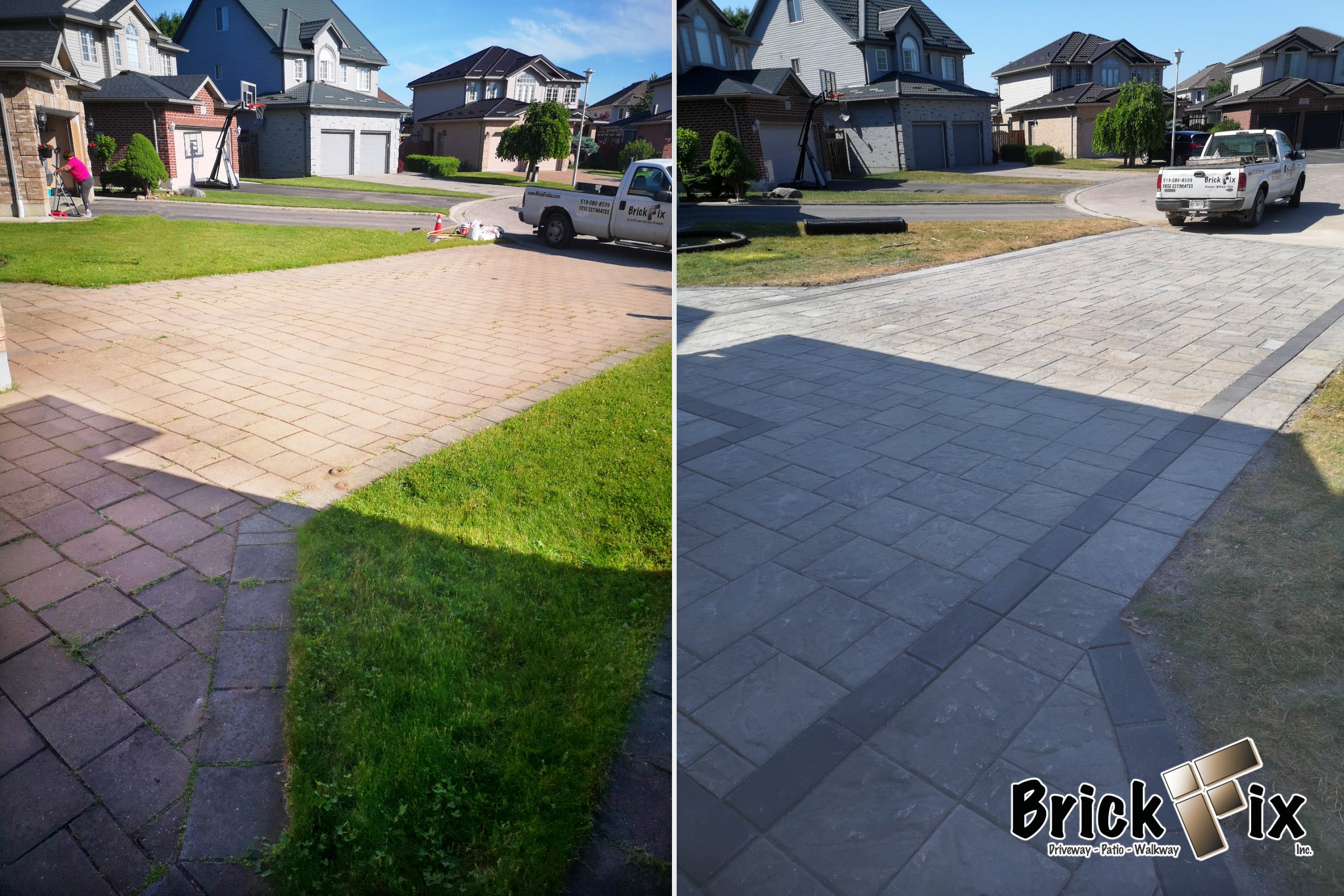 Blackmaple Pl. Driveway